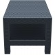 MONACO DARK GREY ΤΡΑΠΕΖΙ 92Χ57Χ45εκ. ΠΟΛ/ΝΙΟΥ