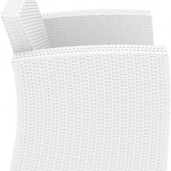 MONACO WHITE ΠΟΛΥΘΡΟΝΑ ΠΟΛ/ΝΙΟΥ 82X79X79εκ.