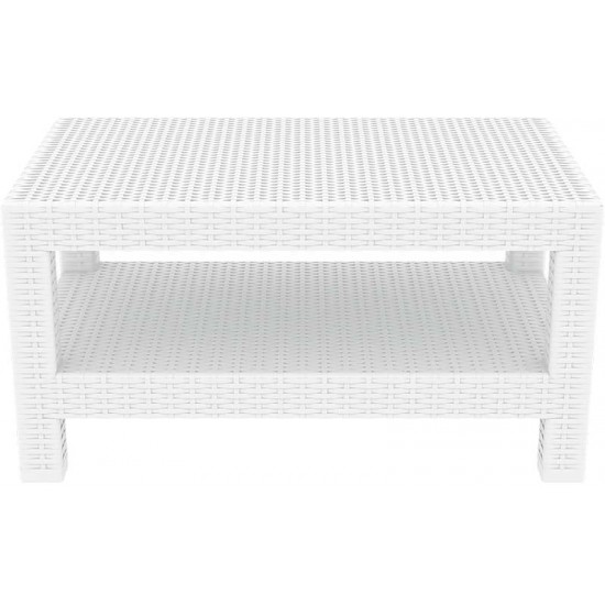 MONACO WHITE ΤΡΑΠΕΖΙ 92Χ57Χ45εκ. ΠΟΛ/ΝΙΟΥ