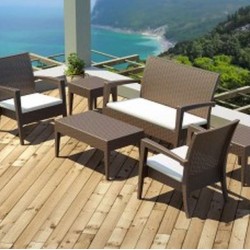 MIAMI SET WHITE ΜΕ ΜΑΞ.(1ΚΑΝ.+2ΠΟΛ+ΤΡΑΠ.92Χ53εκ.)ΠΟΛ/ΝΙΟΥ