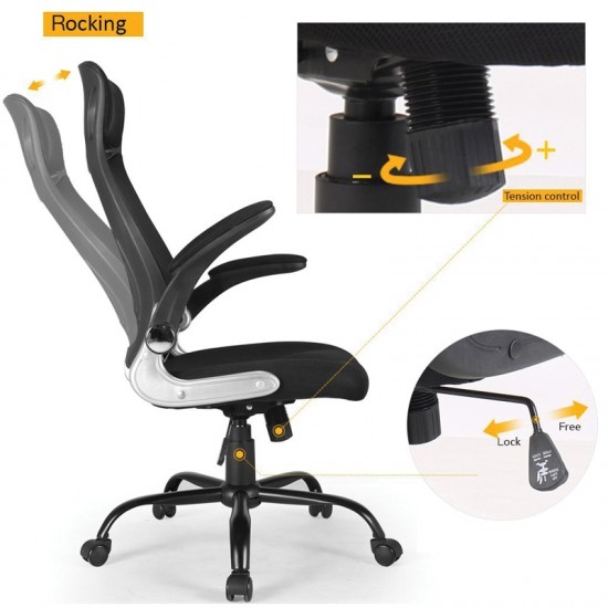 A7100 ΜΑΥΡO MESH ΠΟΛΥΘΡΟΝΑ ΓΡΑΦΕΙΟΥ 65X62X49-116/57-124εκ.