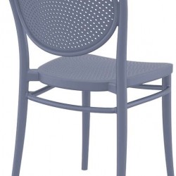 MARCEL DARK GREY ΚΑΡΕΚΛΑ ΠΟΛ/ΝΙΟΥ 45Χ52Χ85εκ.
