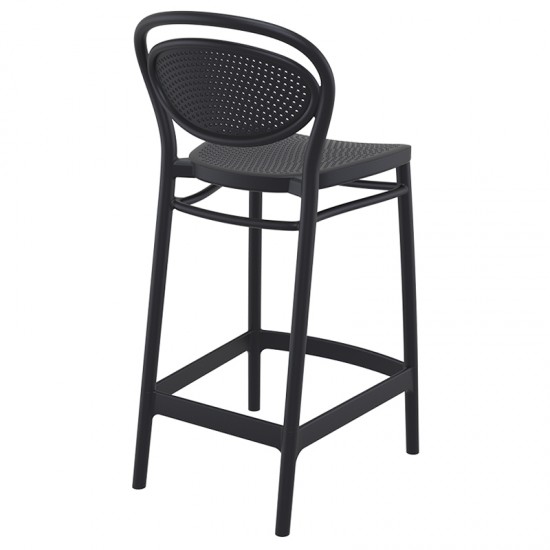 MARCEL 65εκ. ΣΚΑΜΠΟ BLACK ΠΟΛ/ΝΙΟΥ 44Χ50Χ96εκ.