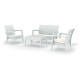 MIAMI SET WHITE ΜΕ ΜΑΞ.(1ΚΑΝ.+2ΠΟΛ+ΤΡΑΠ.92Χ53εκ.)ΠΟΛ/ΝΙΟΥ
