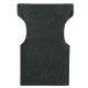 TORINO ΥΦΑΣΜΑ ΜΑΥΡΟ ΓΙΑ ΣΚΗΝΟΘΕΤΗ 58Χ45Χ79εκ.