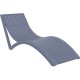 SLIM ΞΑΠΛΩΣΤΡΑ DARK GREY ΠΟΛ/ΝΙΟΥ 180X72X70εκ.