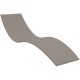 SLIM ΣΤΡΩΜΑ POLYESTER 3εκ.LIGHT BROWN 204X62X3εκ.