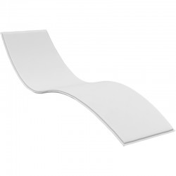 SLIM ΣΤΡΩΜΑ POLYESTER 3εκ.WHITE 204X62X3εκ.