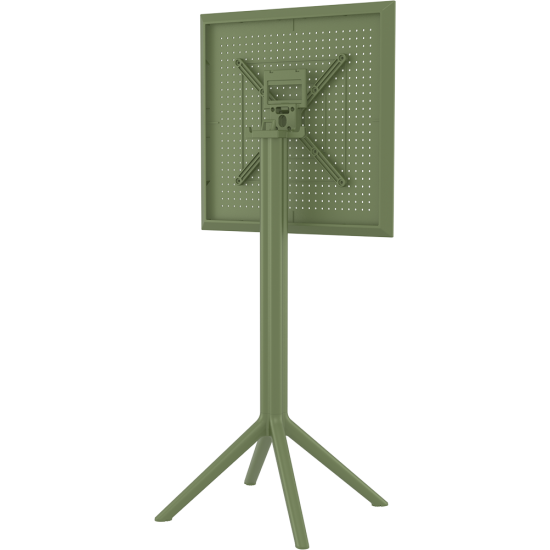 SKY OLIVE GREEN BAR 60Χ60Χ108εκ.ΠΤΥΣ/ΝΟ ΤΡΑΠ. ΠΟΛ/ΝΙΟΥ