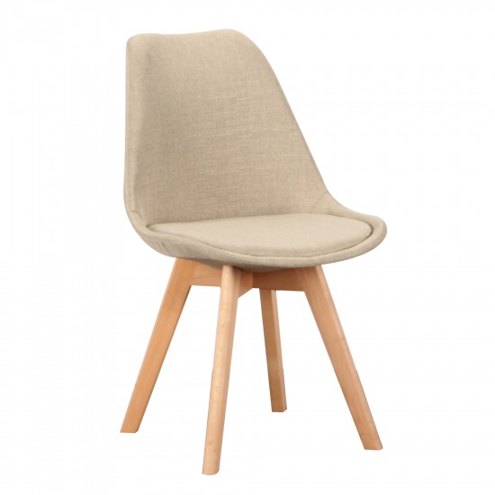 BILLY BEIGE(Σ4)ΚΑΡ/ΥΦΑΣΜΑ/ΡΡ 49Χ55Χ83εκ.