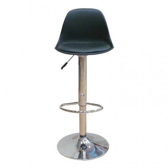 BAR92 BLACK PP/PU(Σ2)ΣKAMΠO ΜΕ ΑΜΟΡΤΙΣΕΡ 37X33X102εκ.