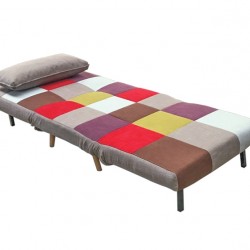 SARA PATCHWORK ΥΦΑΣΜΑ ΠΟΛΥΘΡΟΝΑ/ΚΡΕΒΑΤΙ 80Χ89Χ87εκ.