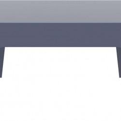 BOX DARK GREY ΤΡΑΠΕΖΙ 70Χ50Χ43εκ. ΠΟΛ/ΝΙΟΥ