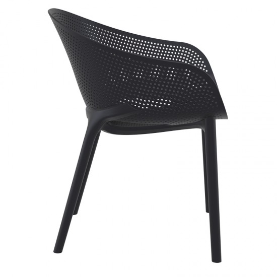 SKY PRO BLACK ΠΟΛΥΘΡΟΝΑ ΠΟΛ/ΝΙΟΥ 54X60X81εκ.