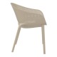 SKY PRO TAUPE ΠΟΛΥΘΡΟΝΑ ΠΟΛ/ΝΙΟΥ 54X60X81εκ.