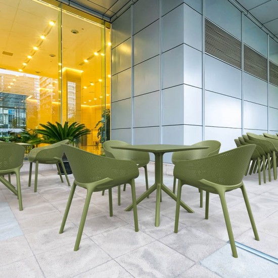SKY PRO OLIVE GREEN ΠΟΛΥΘΡΟΝΑ ΠΟΛ/ΝΙΟΥ 54X60X81εκ.