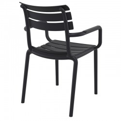 PARIS BLACK ΠΟΛΥΘΡΟΝΑ ΠΟΛ/ΝΙΟΥ 58X59X84εκ.