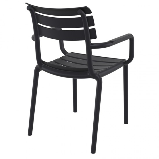 PARIS BLACK ΠΟΛΥΘΡΟΝΑ ΠΟΛ/ΝΙΟΥ 58X59X84εκ.