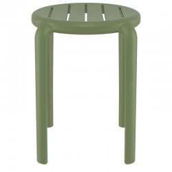 TOM 45εκ. ΣΚΑΜΠΟ OLIVE GREEN ΠΟΛ/ΝΙΟΥ 34X34X45εκ.