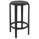 TOM 65εκ. ΣΚΑΜΠΟ BLACK ΠΟΛ/ΝΙΟΥ 36X36X65εκ.