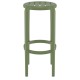 TOM 75εκ. ΣΚΑΜΠΟ OLIVE GREEN ΠΟΛ/ΝΙΟΥ 36X36X75εκ.