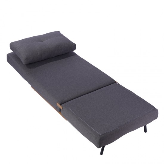 SARA S GREY ΥΦΑΣΜΑ ΠΟΛΥΘΡΟΝΑ/ΚΡΕΒΑΤΙ 80Χ90Χ84εκ.