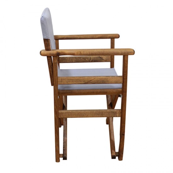 TORINO ΚΑΡΥΔΙ ΣΚΗΝΟΘΕΤΗ ΜΕ ΓΚΡΙ TEXTILENE 600gr 59.5X53X45.5-86.5εκ.