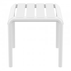 PARIS WHITE ΤΡΑΠΕΖΙ 42X41X40εκ. ΠΟΛ/ΝΙΟΥ