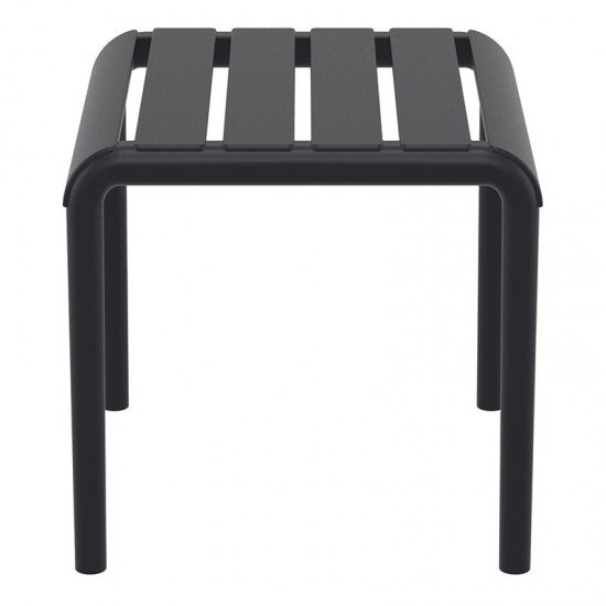 PARIS BLACK ΤΡΑΠΕΖΙ 42X41X40εκ. ΠΟΛ/ΝΙΟΥ