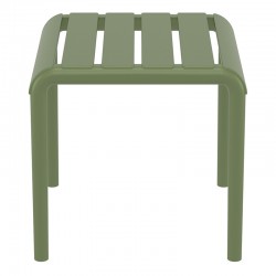 PARIS OLIVE GREEN ΤΡΑΠΕΖΙ 42X41X40εκ. ΠΟΛ/ΝΙΟΥ