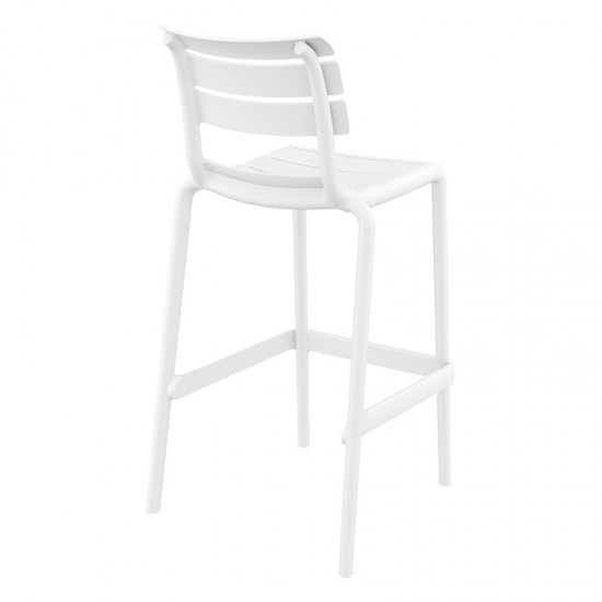 HELEN 75εκ. ΣΚΑΜΠΟ WHITE ΠΟΛ/ΝΙΟΥ 53X55X105εκ.