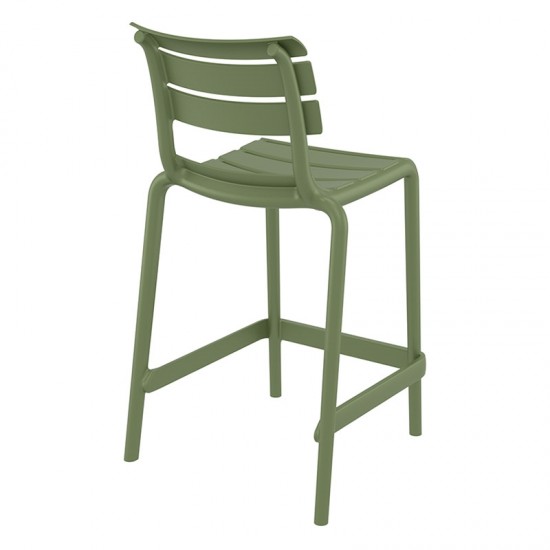 HELEN 65εκ. ΣΚΑΜΠΟ OLIVE GREEN ΠΟΛ/ΝΙΟΥ 52X55X95εκ.