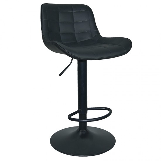 BAR93 BLACK PU(Σ2)ΣKAMΠO ΜΕ ΑΜΟΡΤΙΣΕΡ 48Χ50Χ106εκ.