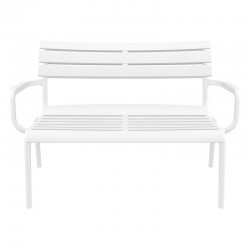 PARIS ΚΑΝΑΠΕΣ WHITE 116X70X75εκ. ΠΟΛ/ΝΙΟΥ