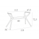 AIR ΒΑΣΗ BLACK MEDIUM 118X58X72,5εκ. ΠΟΛ/ΝΙΟΥ