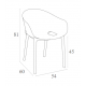 SKY PRO BLACK ΠΟΛΥΘΡΟΝΑ ΠΟΛ/ΝΙΟΥ 54X60X81εκ.