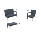 MIAMI SET WHITE ΜΕ ΜΑΞ.(1ΚΑΝ.+2ΠΟΛ+ΤΡΑΠ.92Χ53εκ.)ΠΟΛ/ΝΙΟΥ