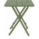 HELEN OLIVE GREEN 60Χ60X74εκ. ΤΡΑΠΕΖΙ ΠΤΥΣ/ΝΟ ΠΟΛ/ΝΙΟΥ