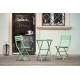 HELEN OPALINE GREEN Φ60X74εκ. ΤΡΑΠΕΖΙ ΠΤΥΣ/ΝΟ ΠΟΛ/ΝΙΟΥ