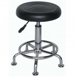 BAR71 ΜΑΥΡΟ PU(Σ2)ΣΚΑΜΠΟ ΜΕ ΑΜΟΡΤΙΣΕΡ 36X42X64.5εκ.