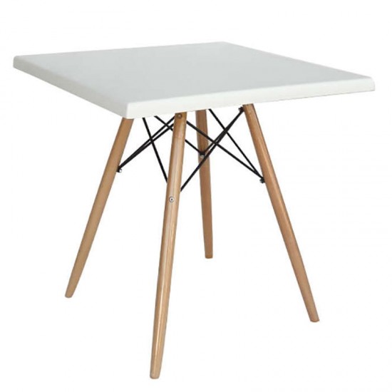 RANDY WERZALIT 70Χ70Χ73εκ.ΛΕΥΚΟ