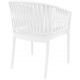 PORTOFINO WHITE ΠΟΛΥΘΡΟΝΑ ΠΟΛ/ΝΙΟΥ 58X58X80εκ.
