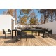PORTOFINO BLACK ΠΟΛΥΘΡΟΝΑ ΠΟΛ/ΝΙΟΥ 58X58X80εκ.