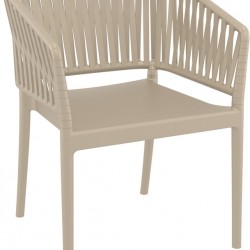 PORTOFINO TAUPE ΠΟΛΥΘΡΟΝΑ ΠΟΛ/ΝΙΟΥ 58X58X80εκ.