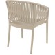 PORTOFINO TAUPE ΠΟΛΥΘΡΟΝΑ ΠΟΛ/ΝΙΟΥ 58X58X80εκ.