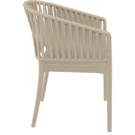 PORTOFINO TAUPE ΠΟΛΥΘΡΟΝΑ ΠΟΛ/ΝΙΟΥ 58X58X80εκ.