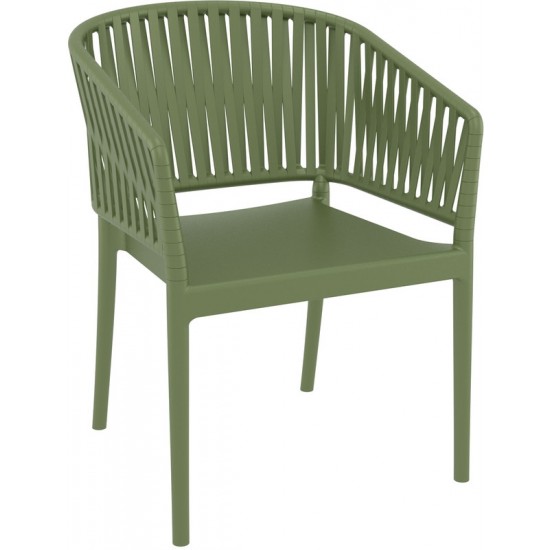 PORTOFINO OLIVE GREEN ΠΟΛΥΘΡΟΝΑ ΠΟΛ/ΝΙΟΥ 58X58X80εκ.