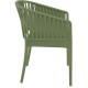 PORTOFINO OLIVE GREEN ΠΟΛΥΘΡΟΝΑ ΠΟΛ/ΝΙΟΥ 58X58X80εκ.