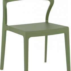 SNOW OLIVE GREEN ΚΑΡΕΚΛΑ ΠΟΛ/ΝΙΟΥ 52X56X83εκ.
