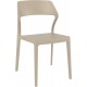 SNOW TAUPE ΚΑΡΕΚΛΑ ΠΟΛ/ΝΙΟΥ 52X56X83εκ.